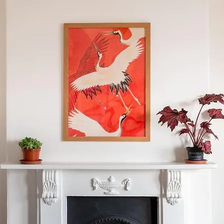 Arty House With Garden In